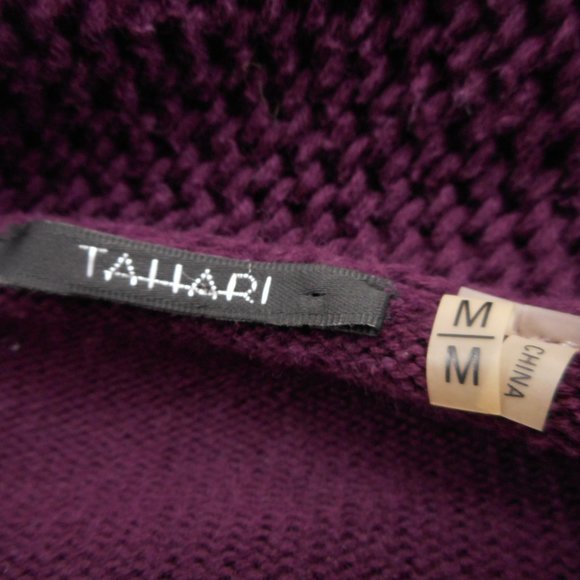 Tahari Women's Size M Medium Cowl Neck Sweater - Picture 4 of 7
